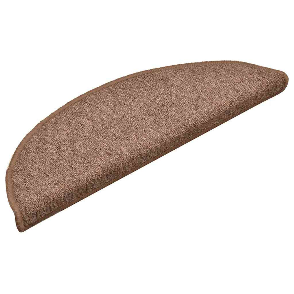 Stufenmatten Halbrund Braun 56x17 cm, 30er Set