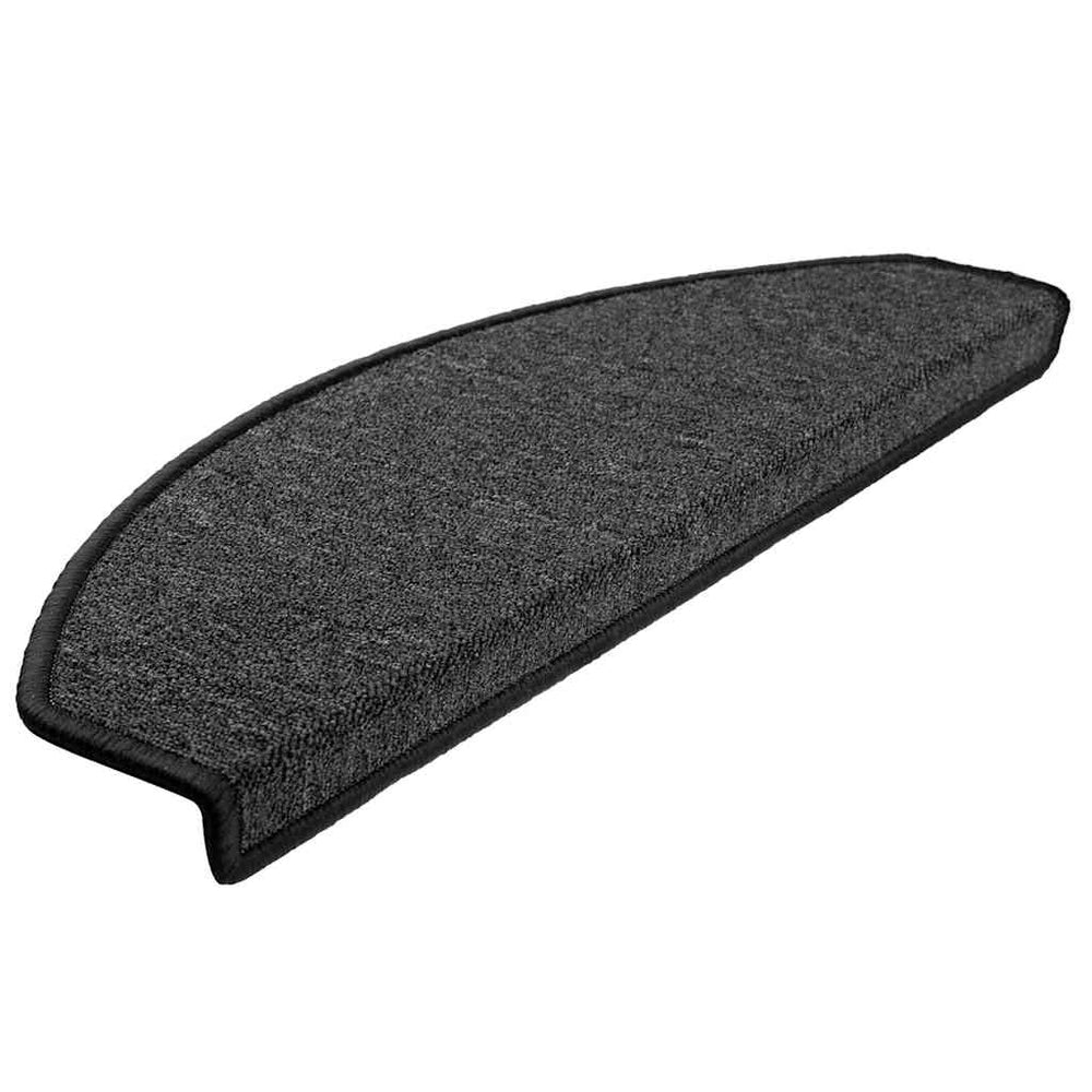 Treppenmatten Halbrund Anthrazit 65x24 cm 30er Set