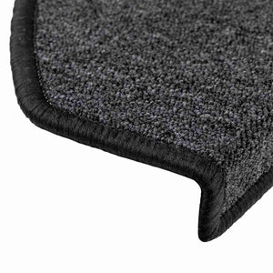 Treppenmatten Halbrund Anthrazit 65x24 cm 30er Set