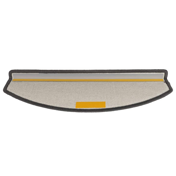 Stufenmatten Dunkelgrau Halbrund 65x24 cm, 30er Set