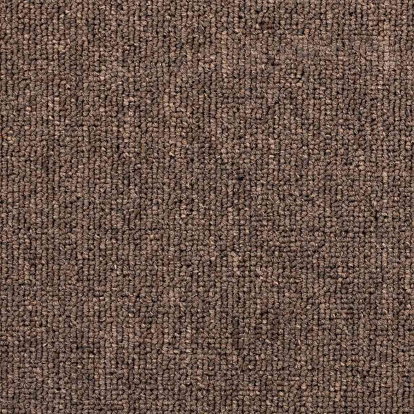 Kaffeebraune Stufenmatten Halbrund 65x24 cm, 30er Set