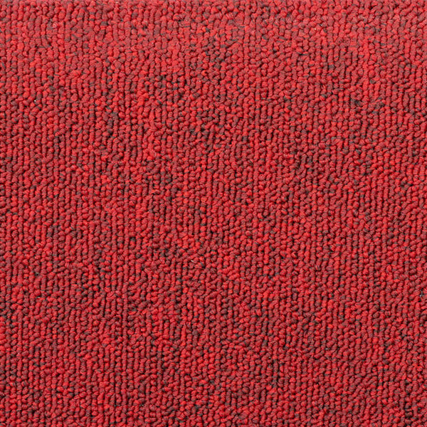 Rote Treppenmatten Halbrund 65x24 cm, 30er Set