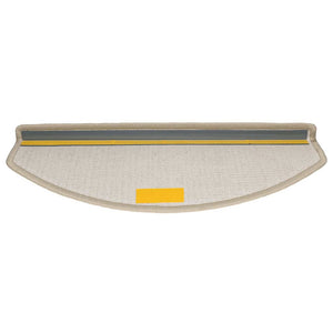 Stufenmatten Halbrund Taupe 65x24 cm, 30er Set