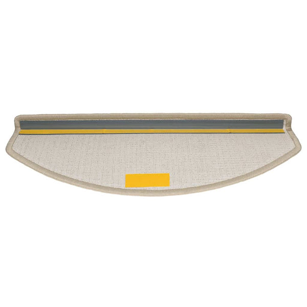 Stufenmatten Halbrund Taupe 65x24 cm, 30er Set