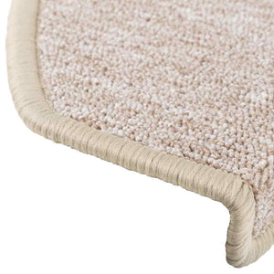 Stufenmatten Halbrund Taupe 65x24 cm, 30er Set