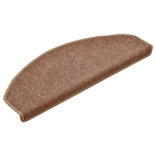 Stufenmatten Braun Halbrund 65x24 cm, 30er Set