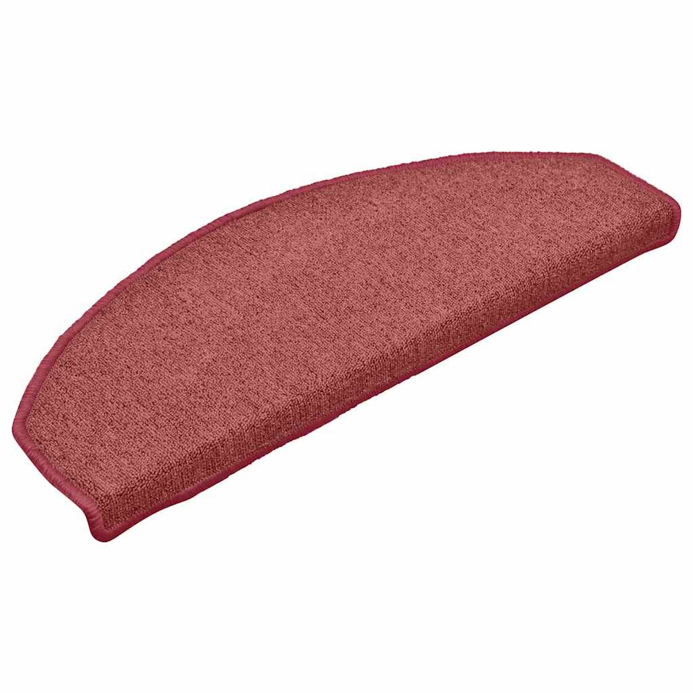 Bordeaux Stufenmatten Halbrund 65x24 cm, 30er Set