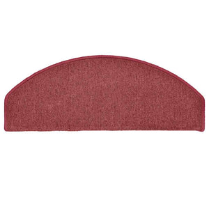 Bordeaux Stufenmatten Halbrund 65x24 cm, 30er Set