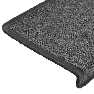 Dunkelgraue Stufenmatten, 30er Set, 65x21 cm