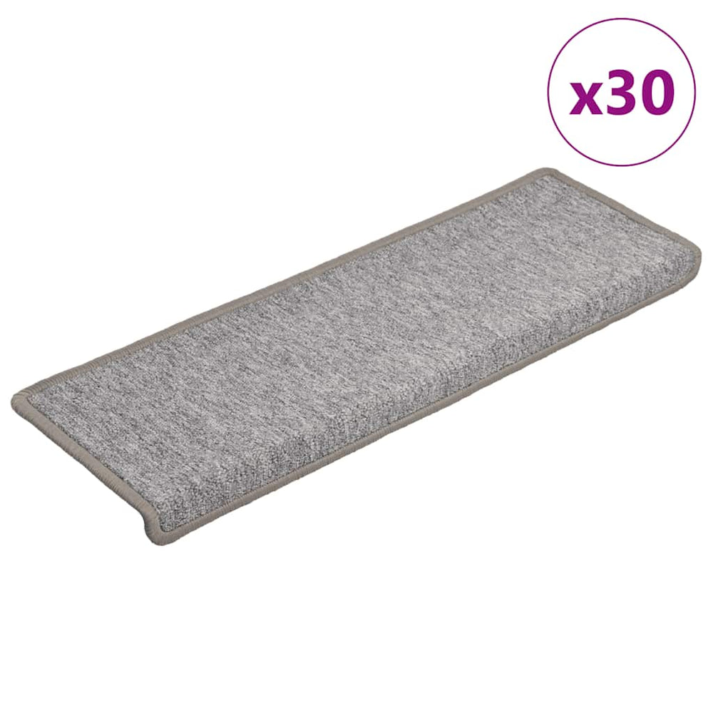 Stufenmatten Hellgrau 65x21 cm, 30er Set