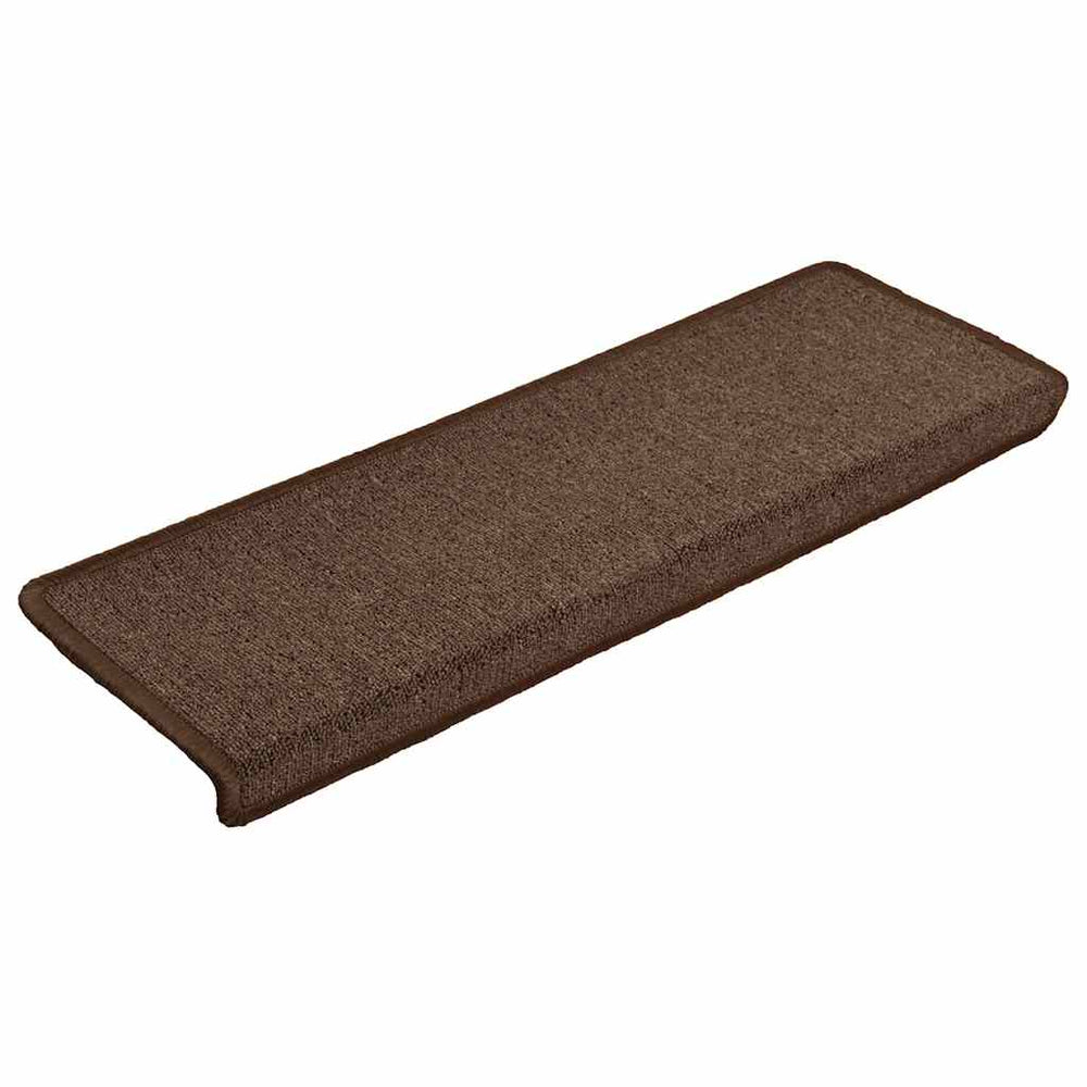 Kaffeebraune Stufenmatten, 30er Set, 65x21 cm