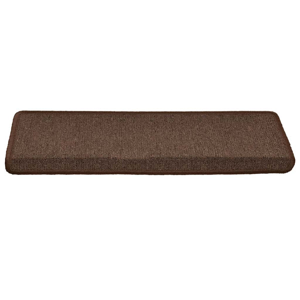 Kaffeebraune Stufenmatten, 30er Set, 65x21 cm