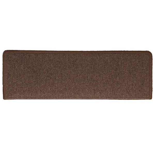 Kaffeebraune Stufenmatten, 30er Set, 65x21 cm