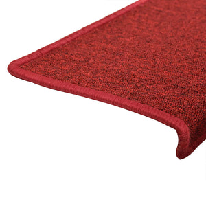 Rote Stufenmatten 65x21 cm, 30er Set