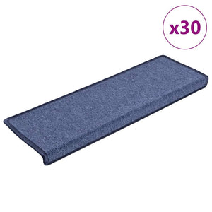 Blaue Stufenmatten 65x21 cm, 30er Set