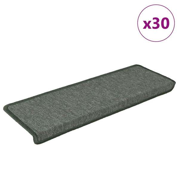 Stufenmatten Dunkelgrün 65x21 cm, 30er Set