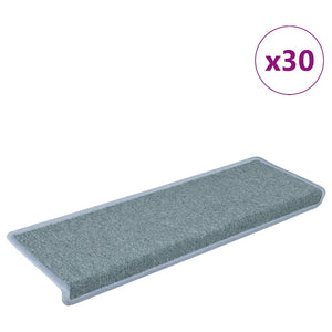 Stufenmatten Seeblau 65x21 cm, 30er Set