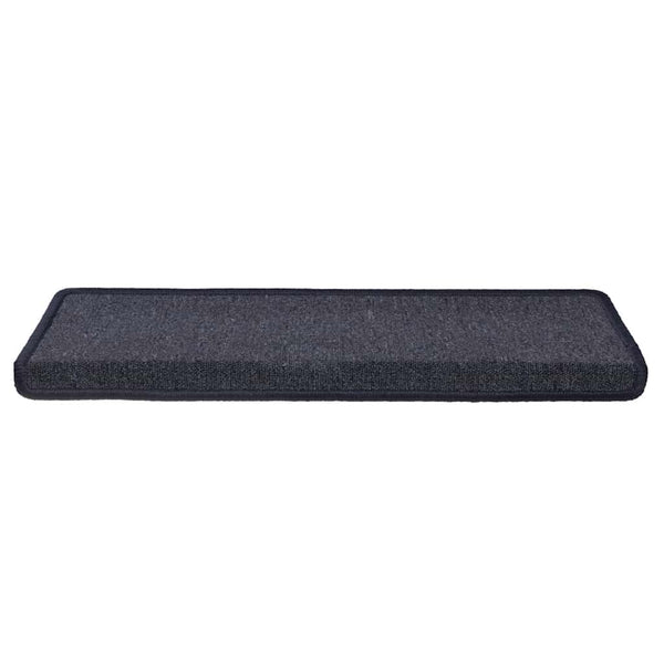 Stufenmatten Dunkelgrau Blau 65x21cm, 30er Set
