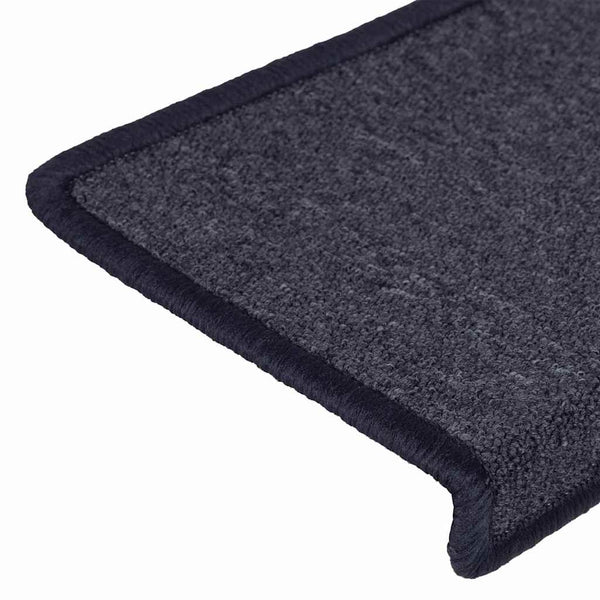 Stufenmatten Dunkelgrau Blau 65x21cm, 30er Set