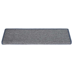 Stufenmatten, 30er Set, 65x21 cm, Hellgrau/Blau