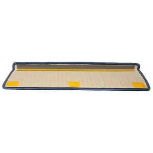 Stufenmatten, 30er Set, 65x21 cm, Hellgrau/Blau
