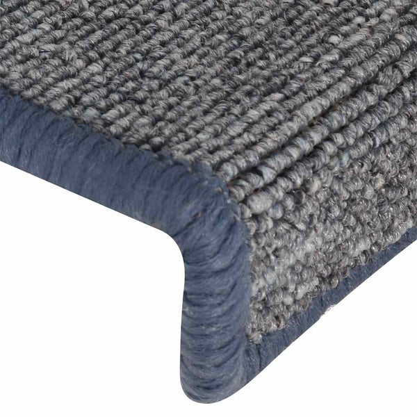 Stufenmatten, 30er Set, 65x21 cm, Hellgrau/Blau