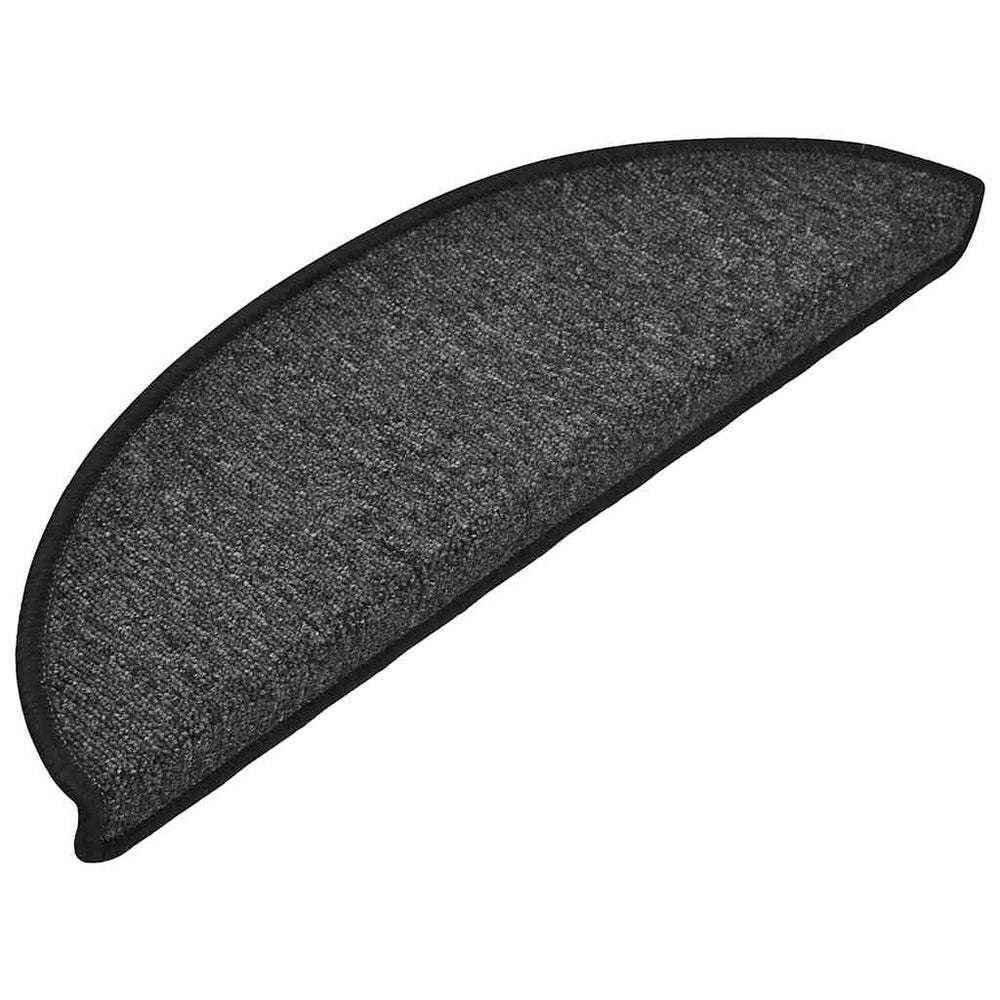 Stufenmatten Halbrund Anthrazit 56x17 cm, 20er Set