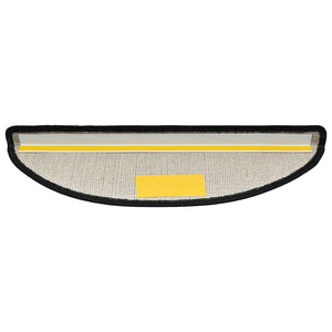 Stufenmatten Halbrund Anthrazit 56x17 cm, 20er Set