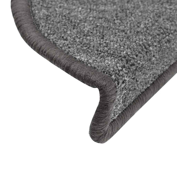 Stufenmatten Halbrund Dunkelgrau 56x17 cm, 20er Set