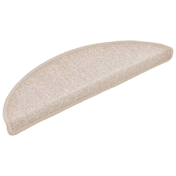 Stufenmatten Taupe Halbrund 20er Set