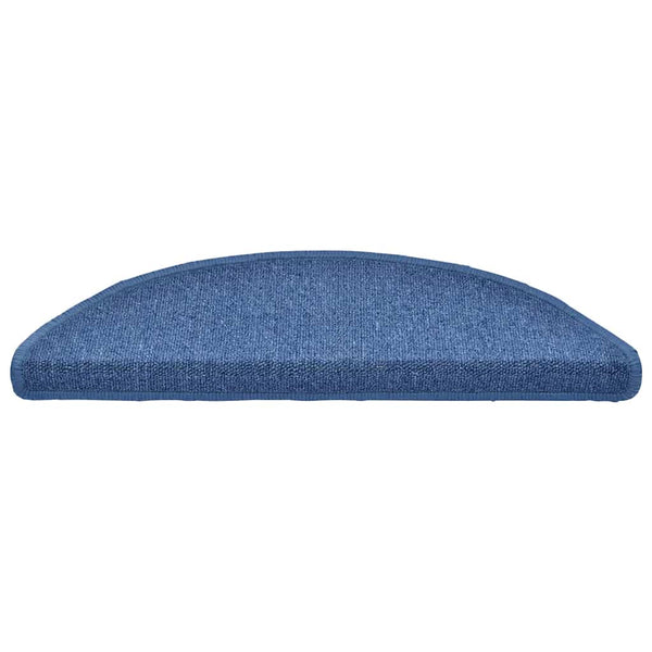 Blaue Stufenmatten Halbrund 20er Set