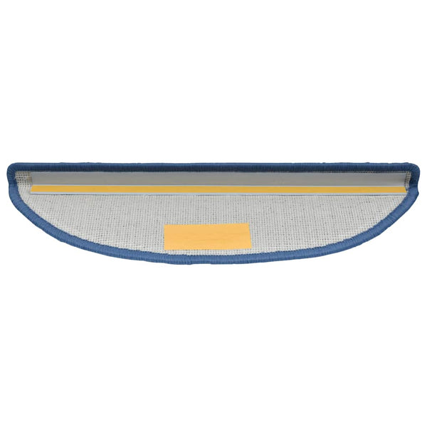 Blaue Stufenmatten Halbrund 20er Set