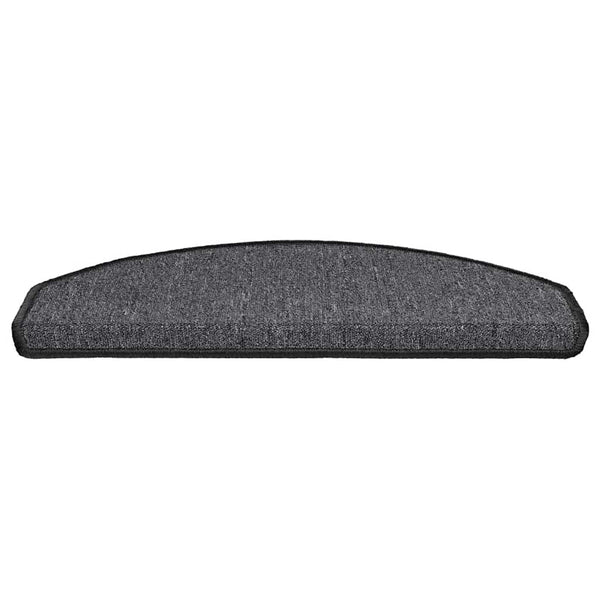 Stufenmatten Anthrazit Halbrund 65x24 cm, 20er Set