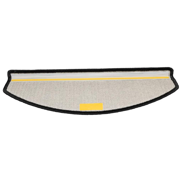Stufenmatten Anthrazit Halbrund 65x24 cm, 20er Set