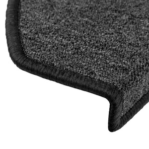 Stufenmatten Anthrazit Halbrund 65x24 cm, 20er Set