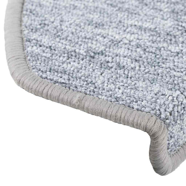 Stufenmatten Halbrund Hellgrau 65x24 cm, 20er Set