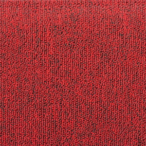Stufenmatten Rot Halbrund 65x24cm, 20er Set