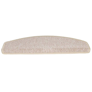 Stufenmatten Halbrund Taupe 65x24cm, 20er Set