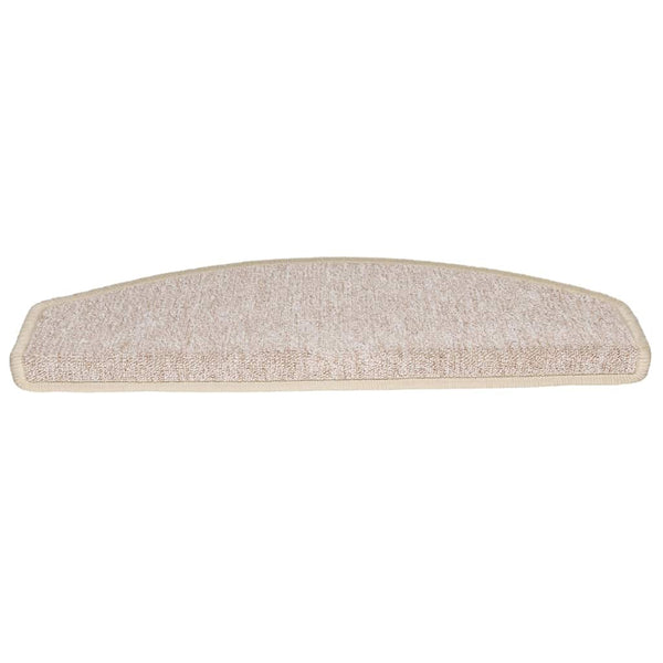 Stufenmatten Halbrund Taupe 65x24cm, 20er Set