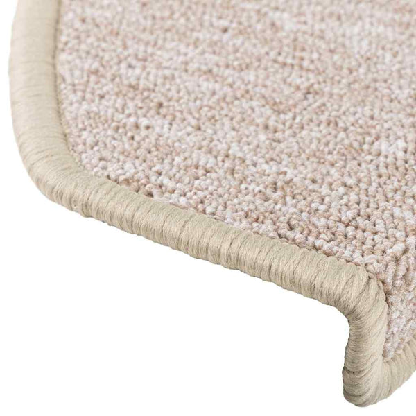 Stufenmatten Halbrund Taupe 65x24cm, 20er Set