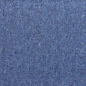 Blaue Treppenmatten Halbrund 65x24 cm, 20er Set