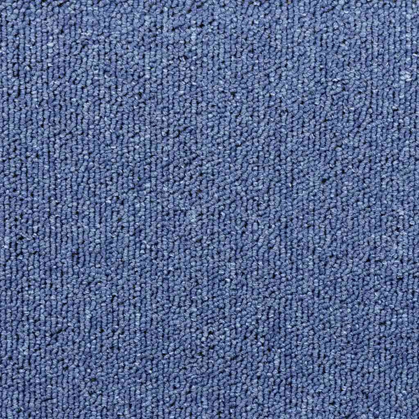 Blaue Treppenmatten Halbrund 65x24 cm, 20er Set