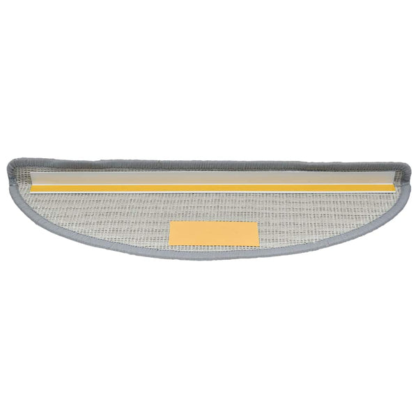Stufenmatten Halbrund Grau 30 Stk. 56x17x3 cm