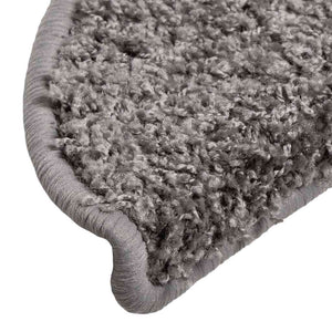 Stufenmatten Halbrund Grau 30 Stk. 56x17x3 cm