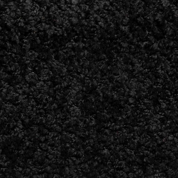Schwarze Stufenmatten Halbrund 56x17 cm, 30er Set