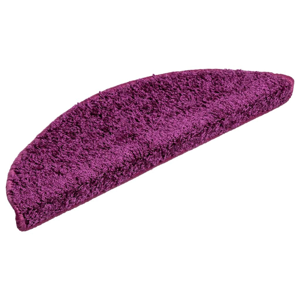 Violette Stufenmatten Halbrund 56x17 cm, 30er Set