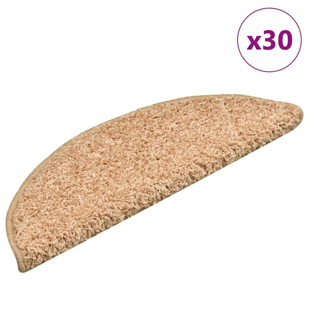 Stufenmatten Halbrund Gold 56x17 cm, 30er Set
