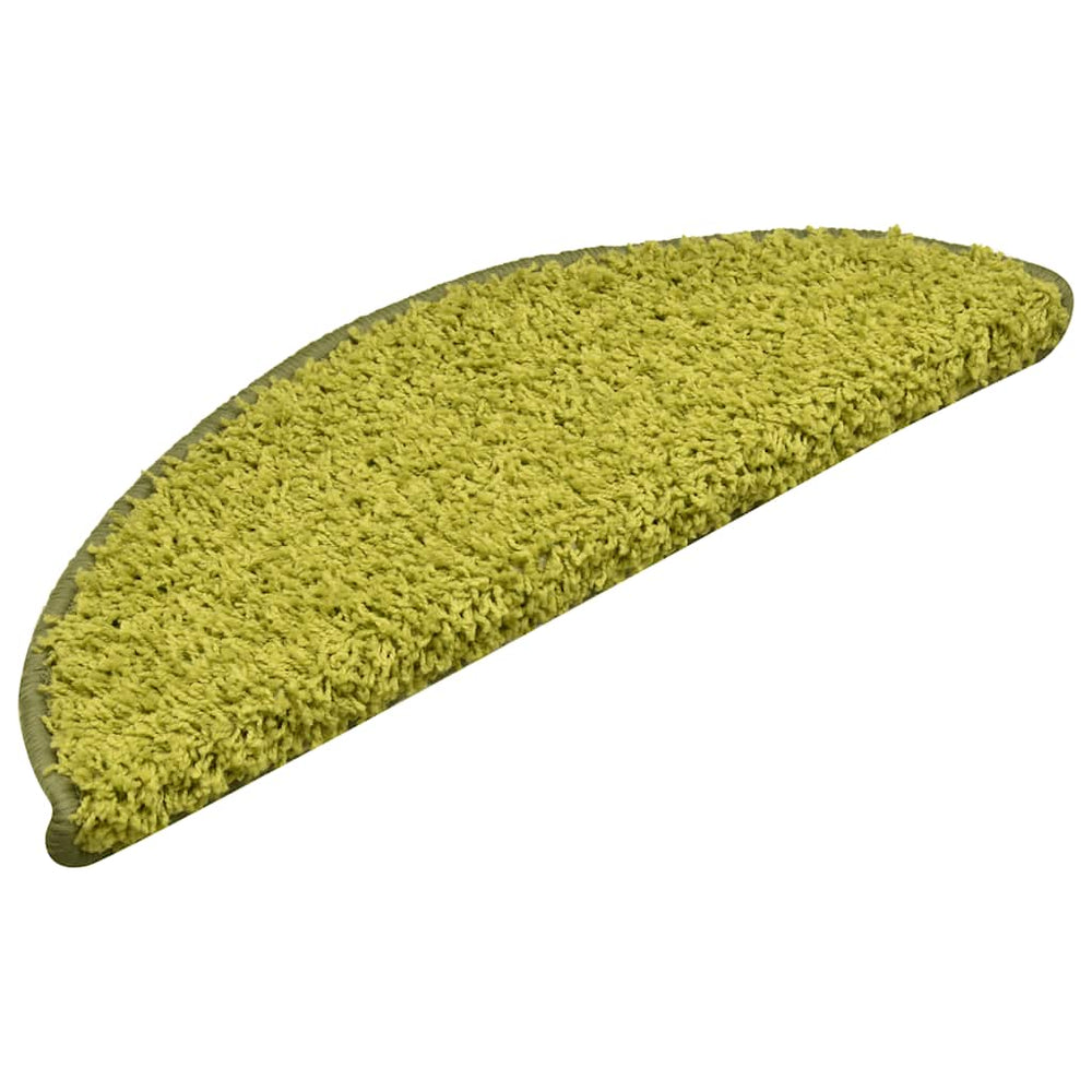 Grüne Stufenmatten Halbrund 56x17 cm, 30er Set
