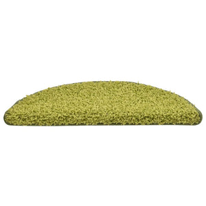 Grüne Stufenmatten Halbrund 56x17 cm, 30er Set