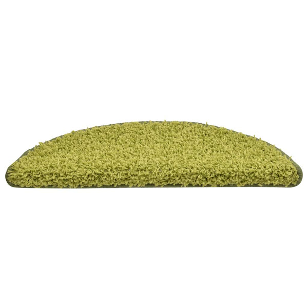 Grüne Stufenmatten Halbrund 56x17 cm, 30er Set